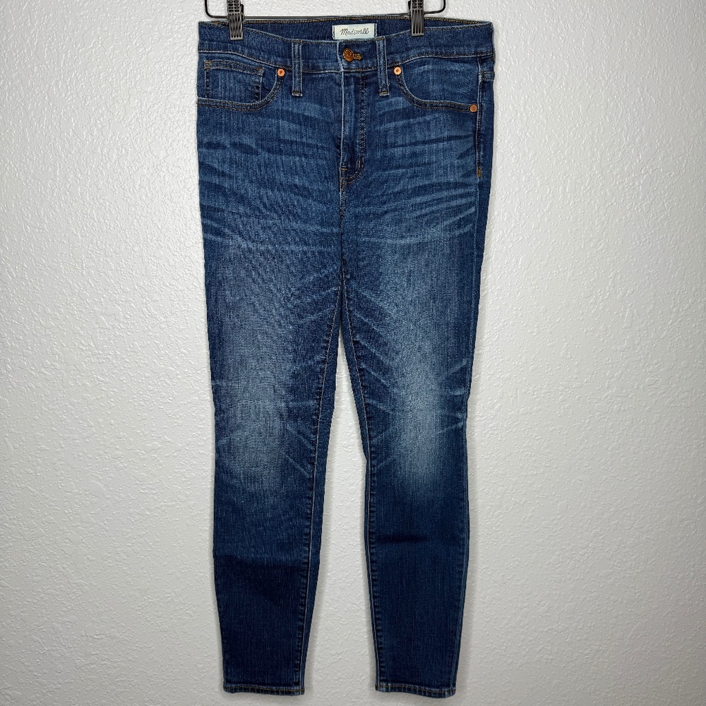 Women's  Madewell - 9" High‎ rise Skinny size 28 Denim Jean -cp
